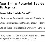 Silene inflata as therapeutic agents
